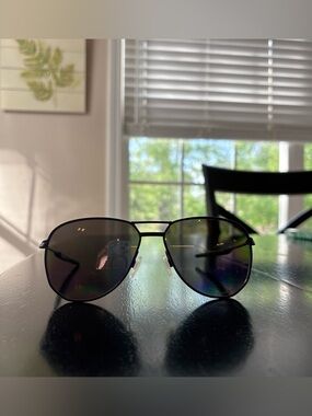 OAKLEY Contrail Prizm Titanium Aviator Sunglasses